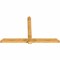 Ekena Millwork Eugene Rough Sawn Timber Gable Bracket, Western Red Cedar, 96"W x 60"H x 4"D x 6"F, 15/12 Pitch GBW096X60X0406EUG00RWR - alternate 2